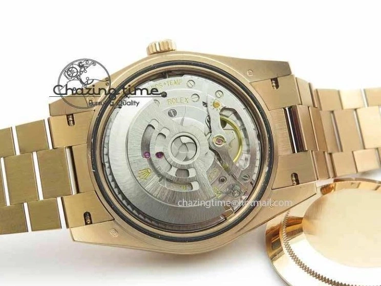 RG On 228239 Day-Date Edition Brown RG 40mm President A3255 Noob Bracelet Best 1:1 Dial 0407